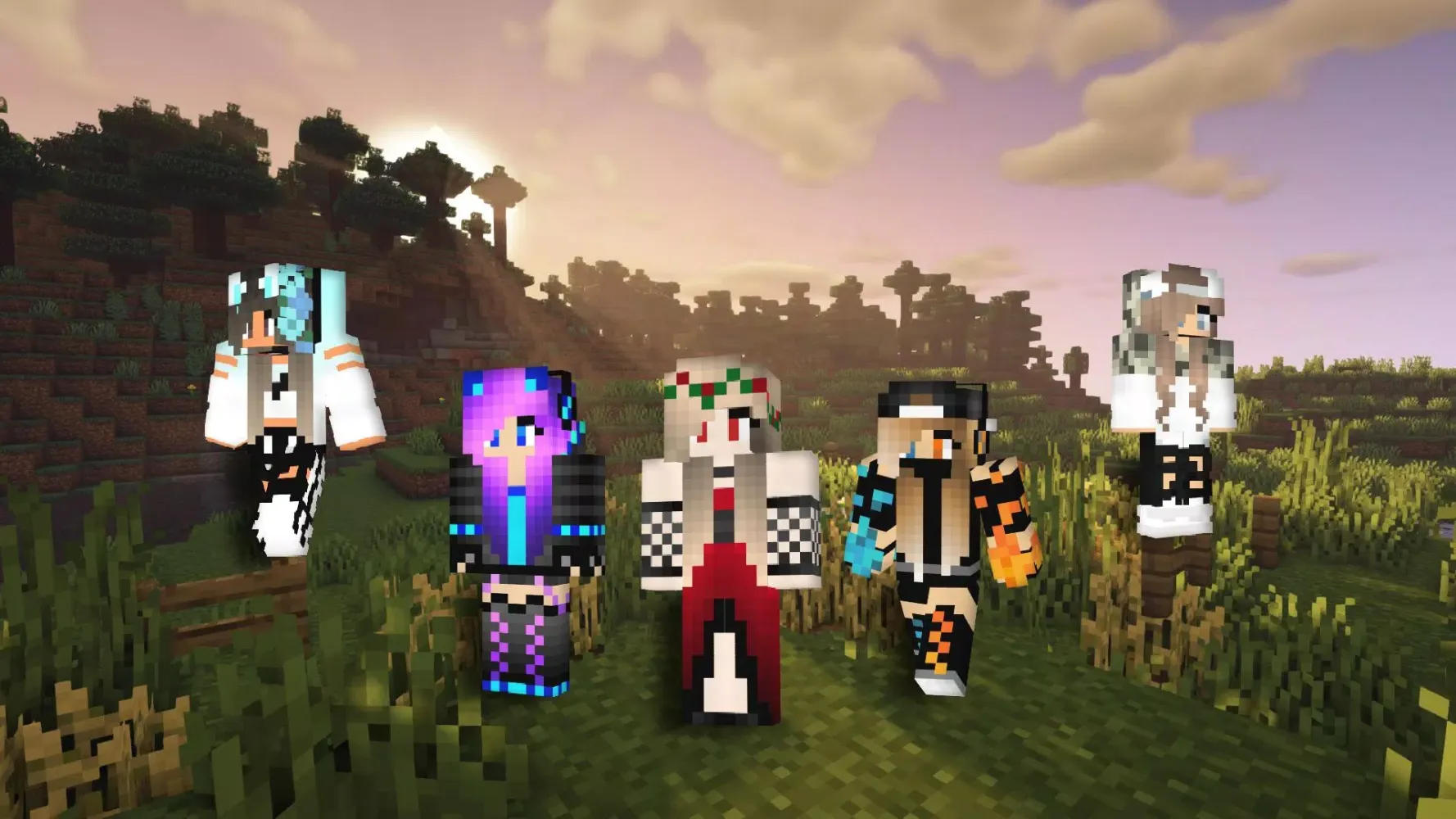 تصاویر Anime Skins for Minecraft PE