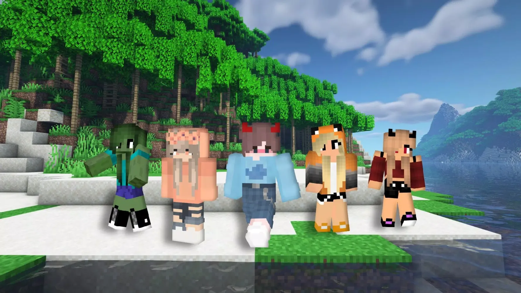 تصاویر Anime Skins for Minecraft PE