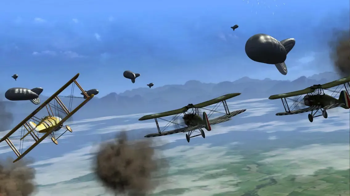 ภาพหน้าจอของ Wings Remastered