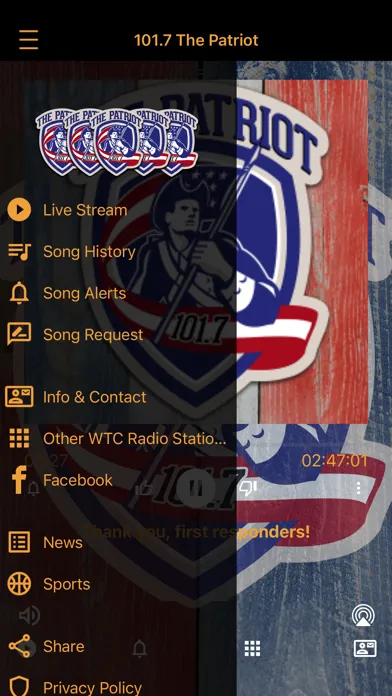 Скриншоты 101.7 The Patriot