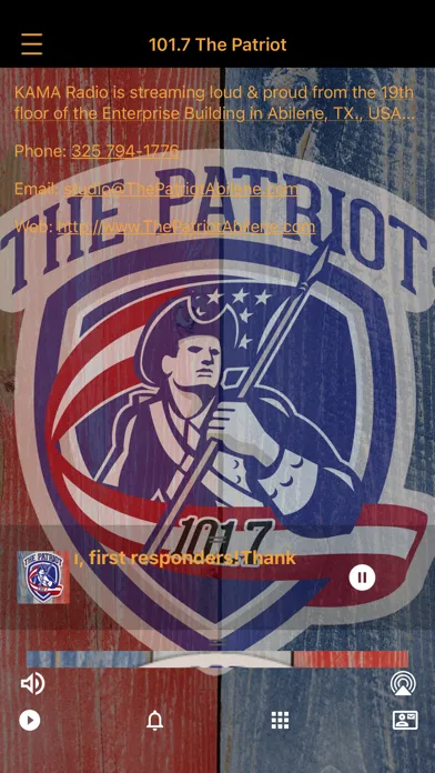 Скриншоты 101.7 The Patriot