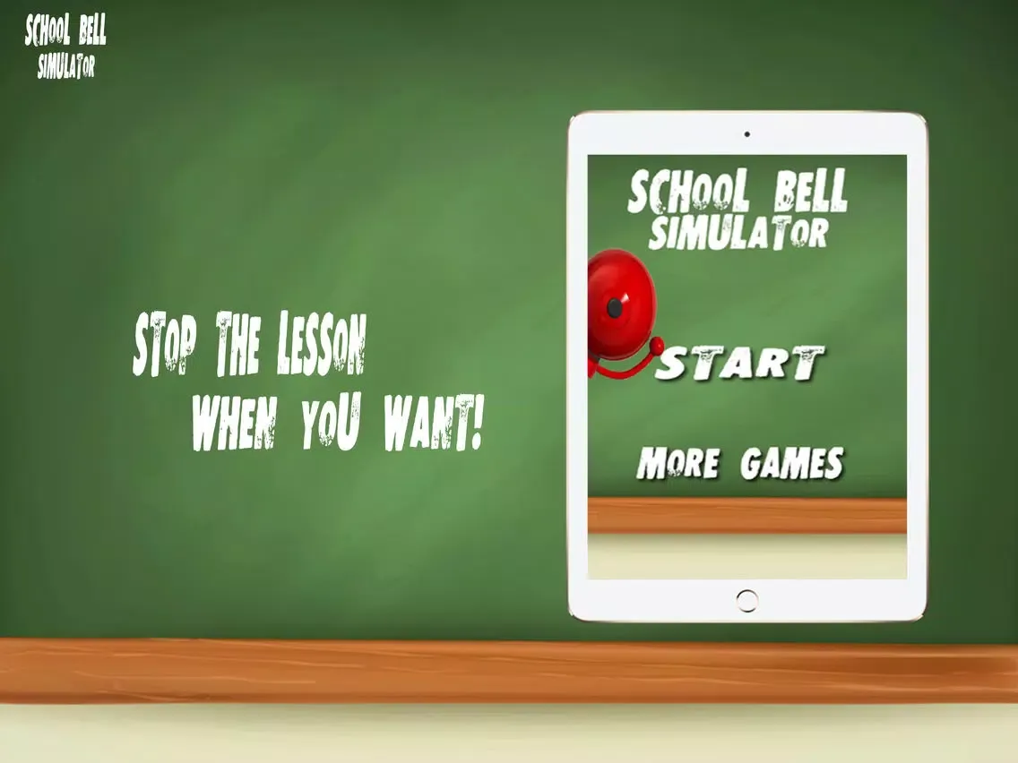 School Bell Simulator Prank iPad  スクリーンショット