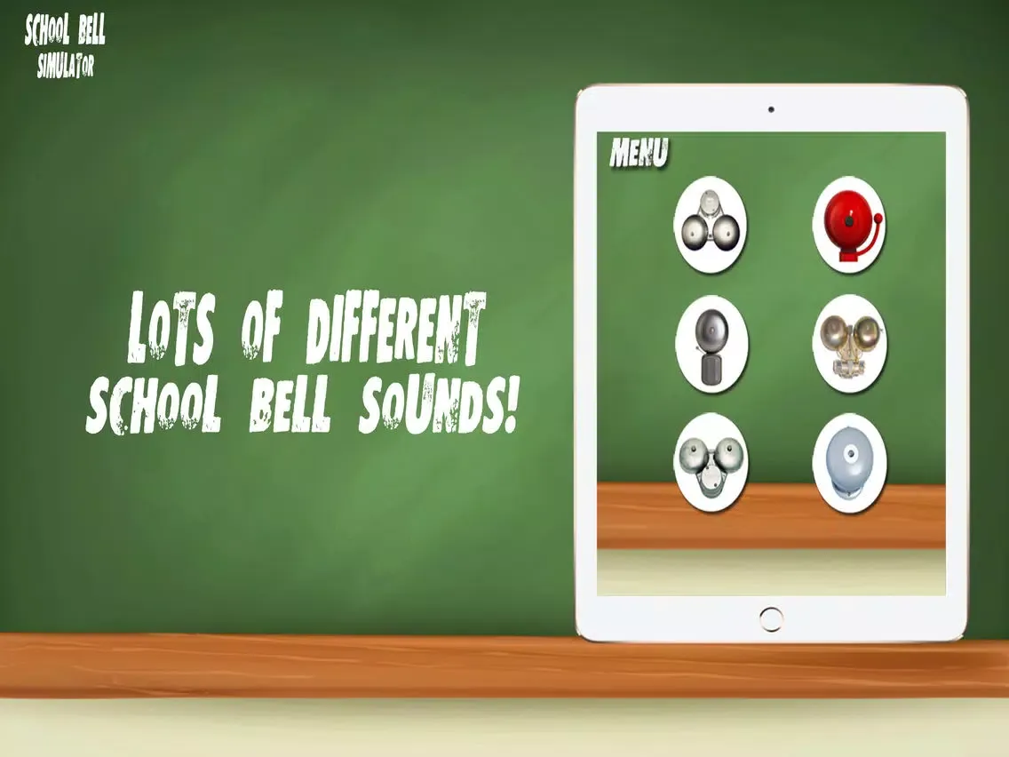 School Bell Simulator Prank iPad  スクリーンショット