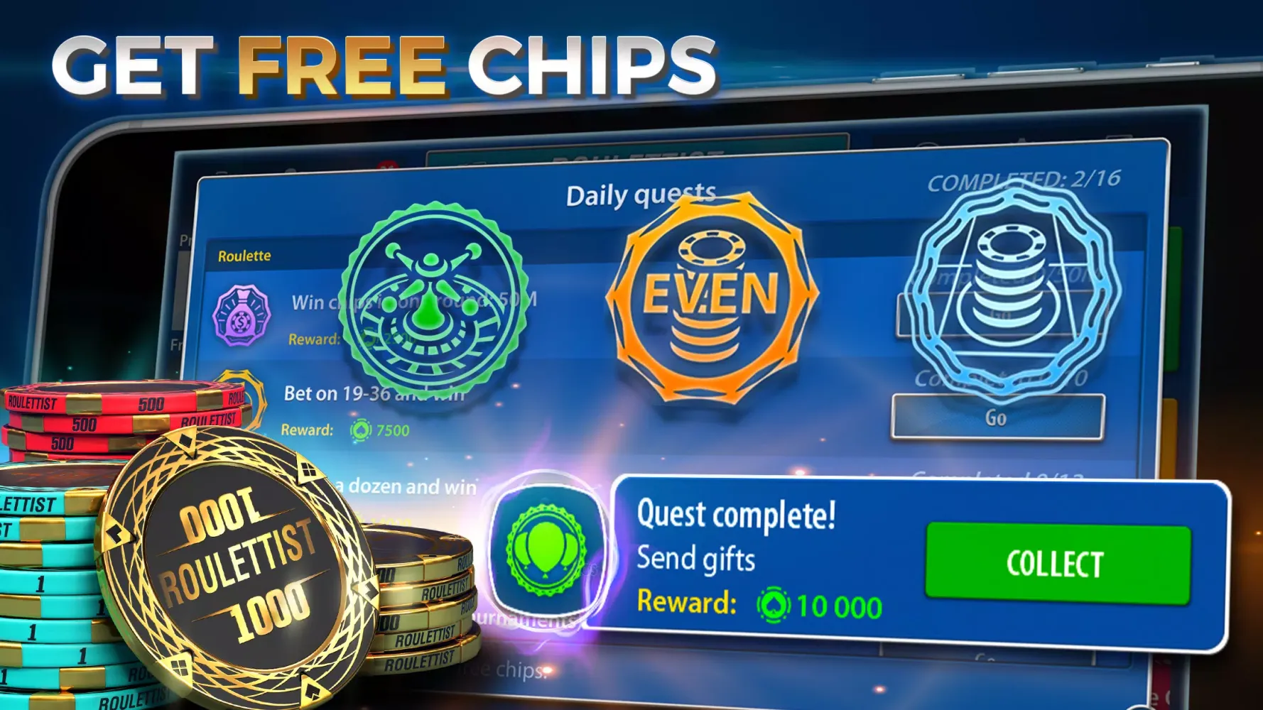 Ảnh chụp màn hình của Casino Roulette: Roulettist