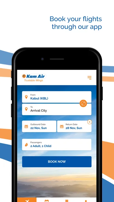Kam Air Trustable Wings应用截图