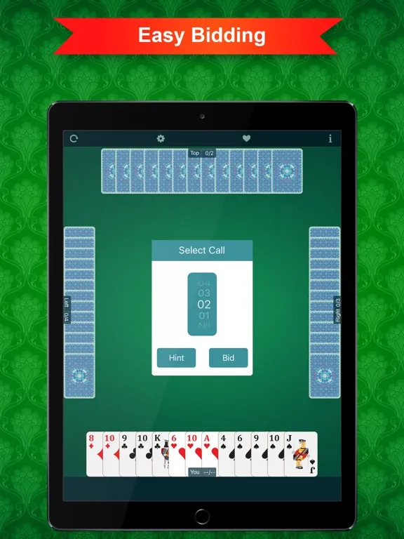 Screenshot di Spades - Card Game iPad 