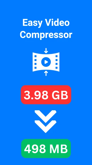 Screenshot di Compress Videos - Reduce Size