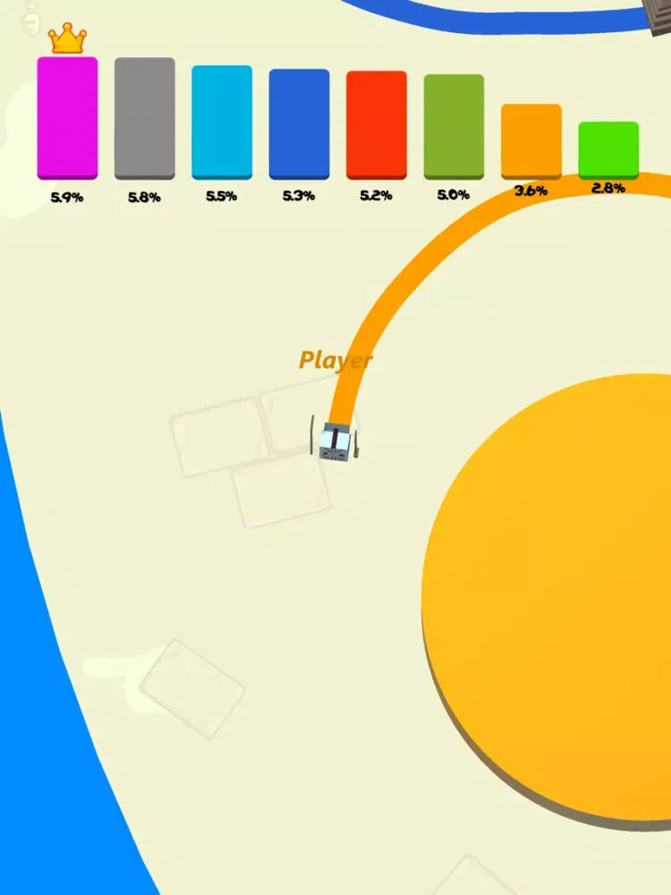 Paper.io 2 - Multiplayer iPad  스크린샷