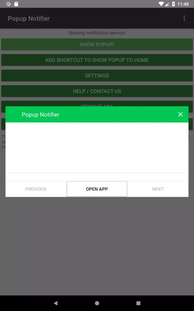 Popup Notification for LINE应用截图
