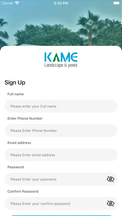 KAME Customer سکرین شاٹس