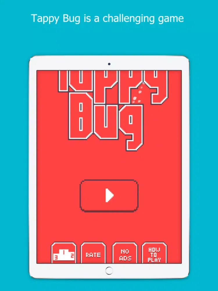 Tappy Bug iPad  スクリーンショット