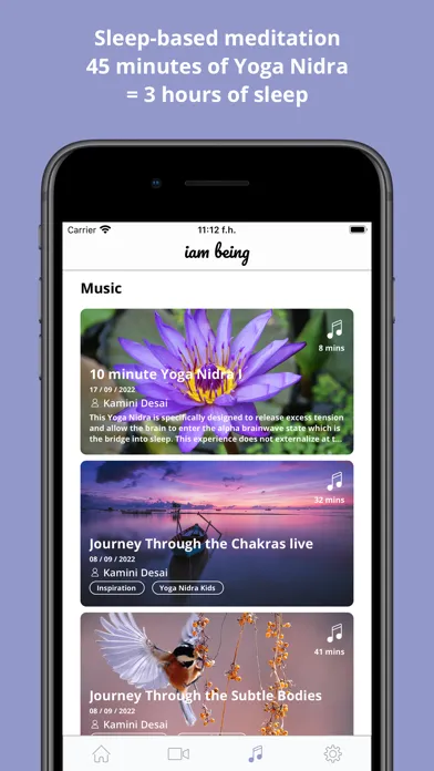 IAM Being - Yoga Nidra™应用截图