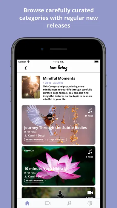 IAM Being - Yoga Nidra™应用截图