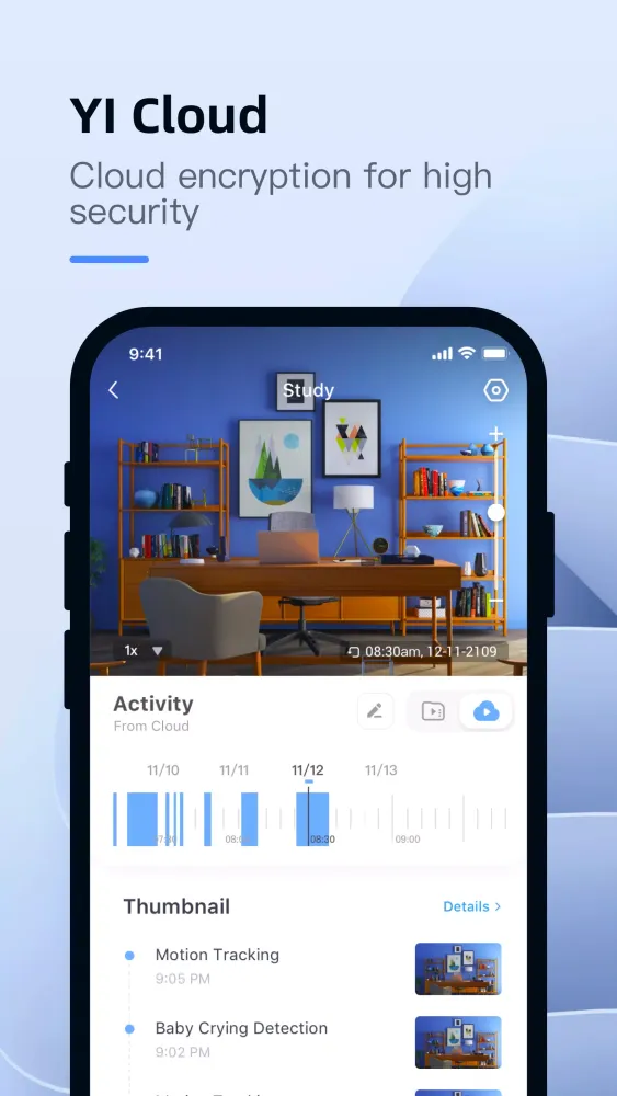 Ảnh chụp màn hình của YI Smart