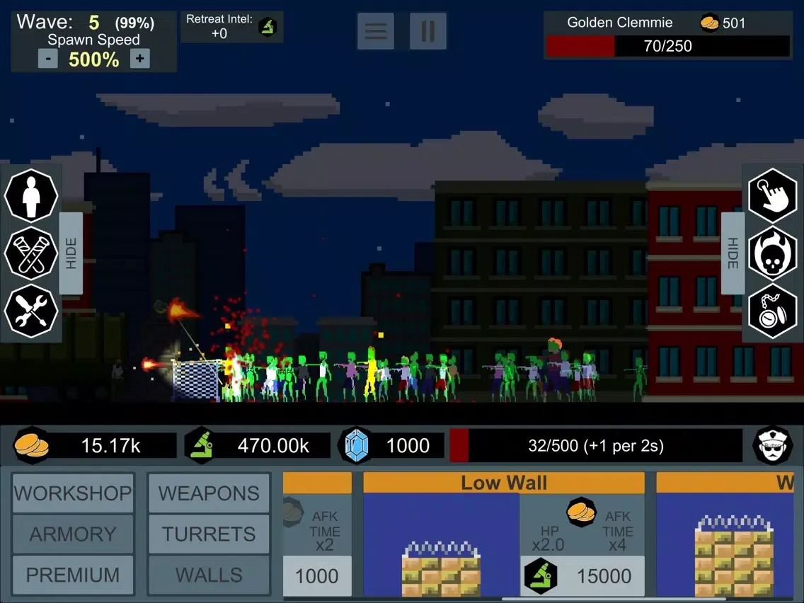 Idle Zombie Defender iPad  Screenshots