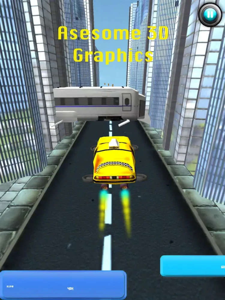 Tangkapan layar New York Cab iPad 