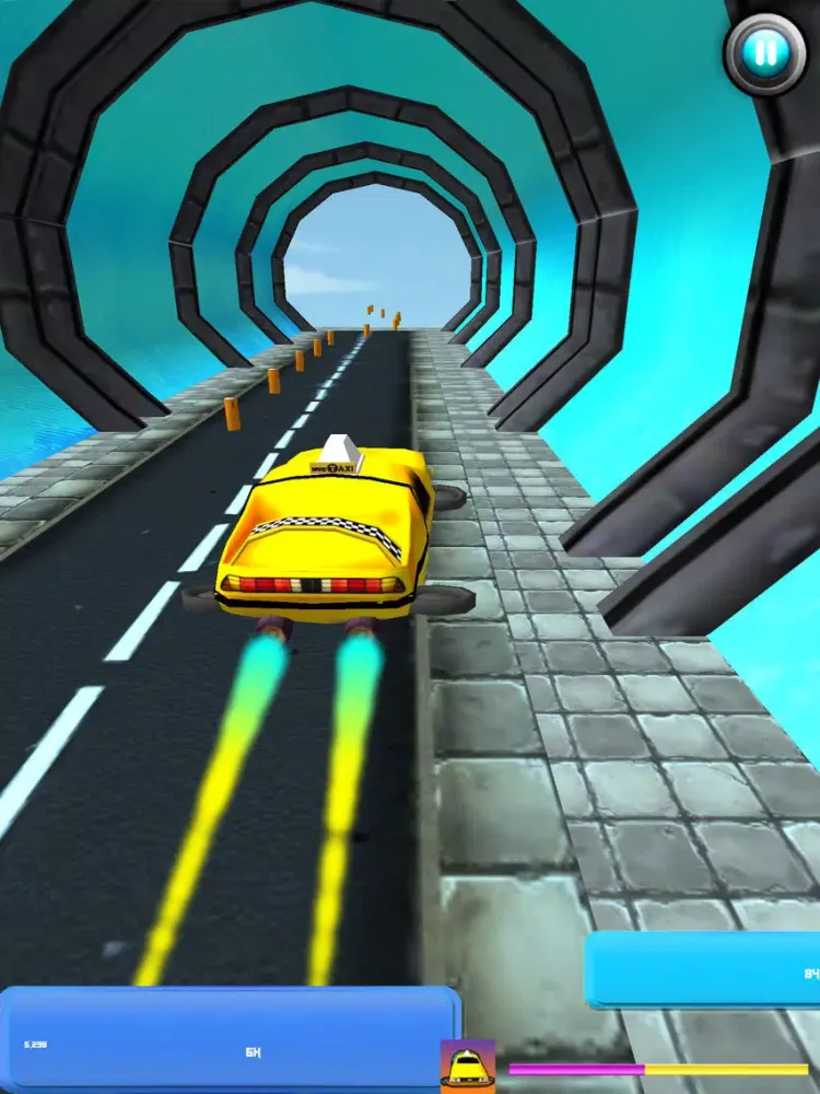 Tangkapan layar New York Cab iPad 