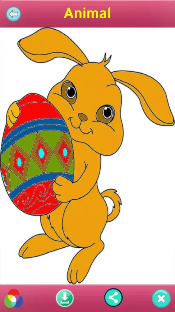 Animals coloring book Ekran Görüntüleri
