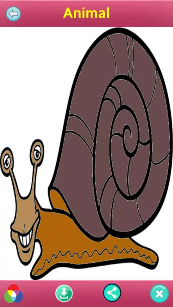 Animals coloring book Ekran Görüntüleri