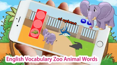 English Vocabulary Zoo Animal Words Screenshots