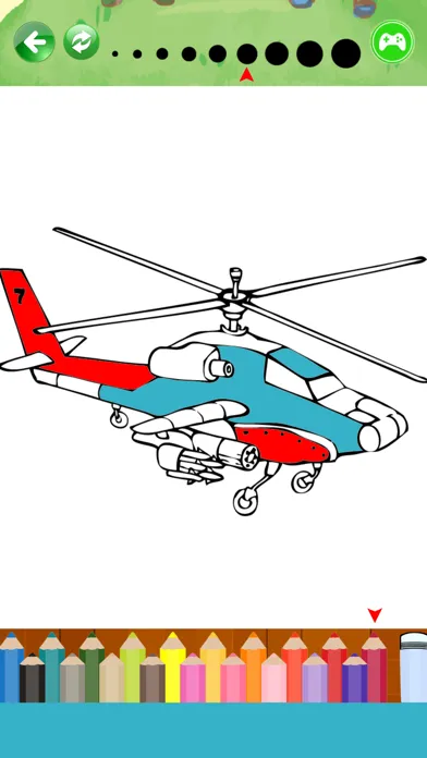 تصاویر Helicopter Coloring Pages For Learn painting