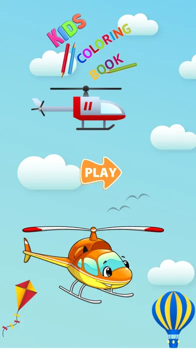 تصاویر Helicopter Coloring Pages For Learn painting
