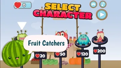 Fruit Catcher Game for Fun应用截图