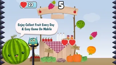 Fruit Catcher Game for Fun应用截图