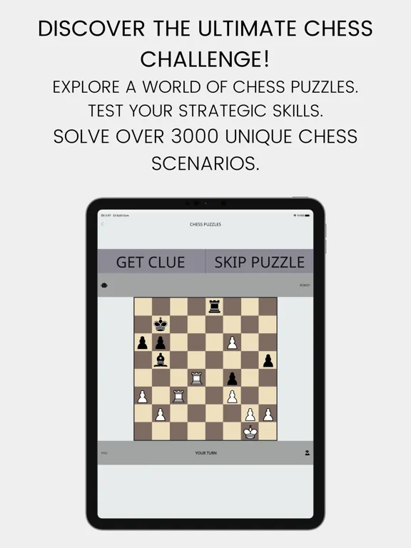 Chess Mate Puzzle iPad  스크린샷