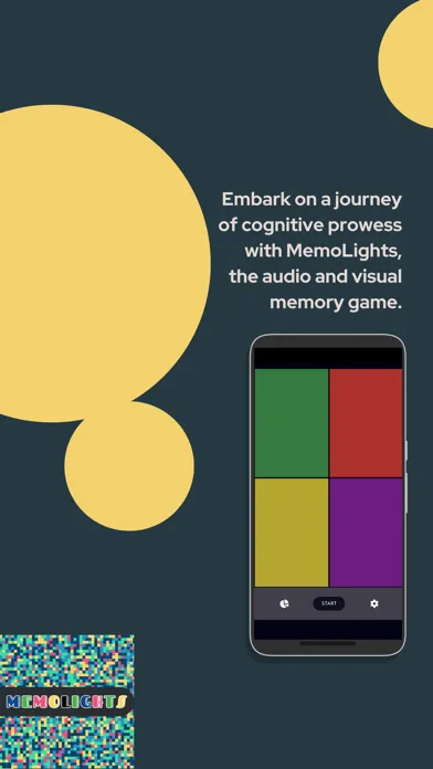 MemoLights - Memory Game स्क्रीनशॉट