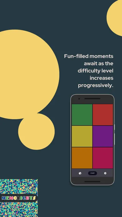MemoLights - Memory Game स्क्रीनशॉट