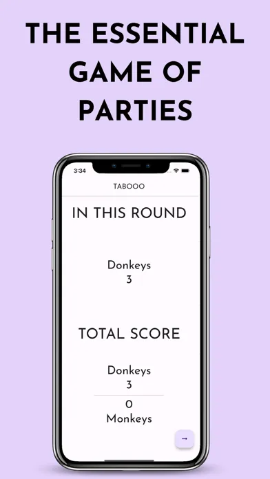 Captures d'écran de Tabooo - Word Game