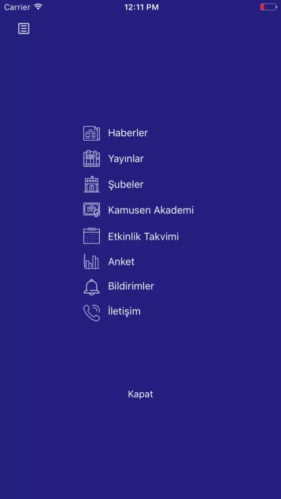 Türk İmar-Sen سکرین شاٹس