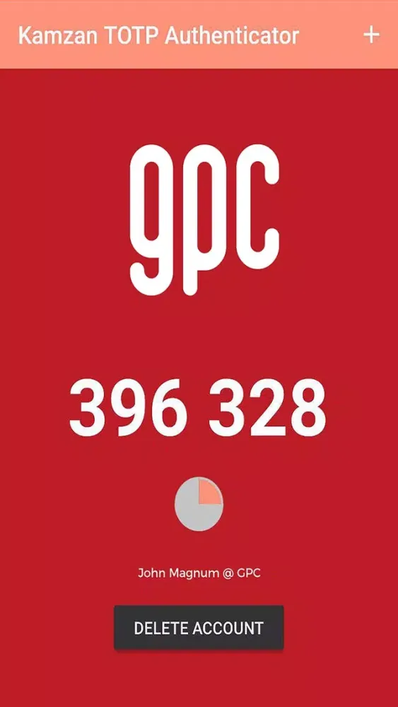 Kamzan TOTP Authenticator Screenshots