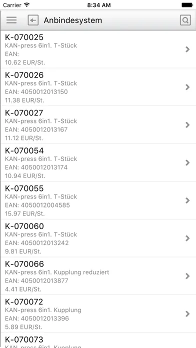 Screenshot di KAN-therm GmbH