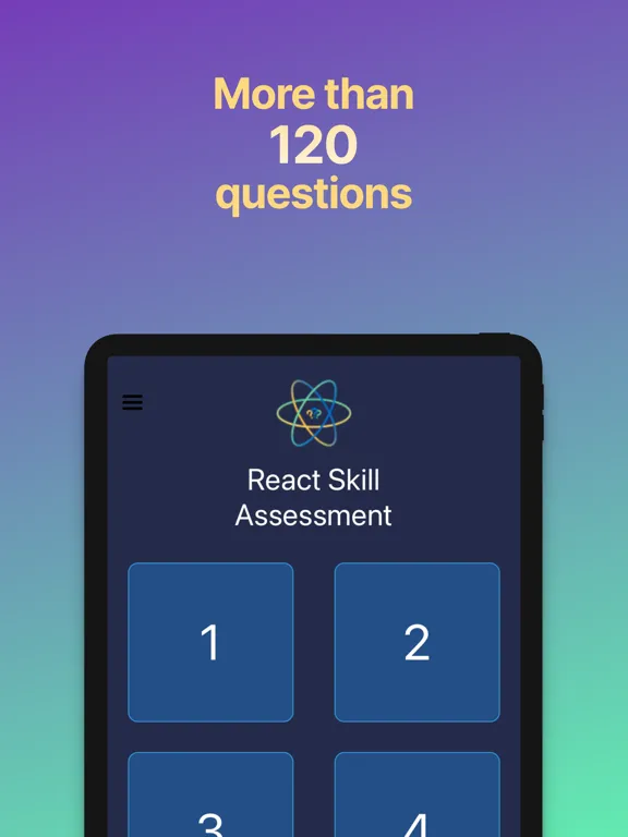 React Skill Assessment iPad  Screenshots