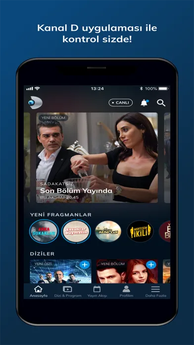 Kanal D for iPhone سکرین شاٹس