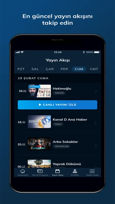 Kanal D for iPhone سکرین شاٹس