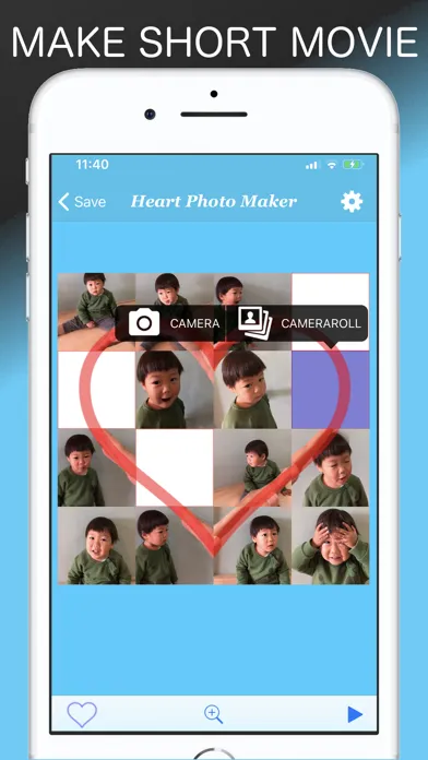 Heart Photo Maker スクリーンショット