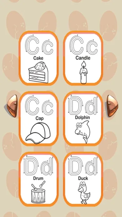 ABC Trace And Phonics Coloring Books : English Learning Free For Kids And Toddlers! स्क्रीनशॉट