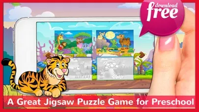 Animals Jigsaw Puzzles Free For Kids And Toddlers! স্ক্রিনশট