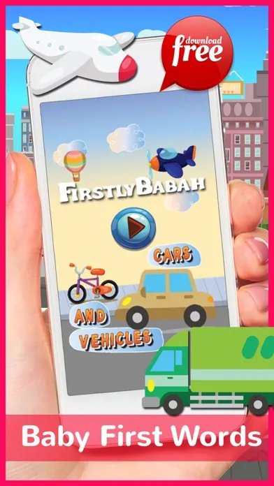 FirstlyBabah ABC Kids First Words Car And Vehicles Screenshots