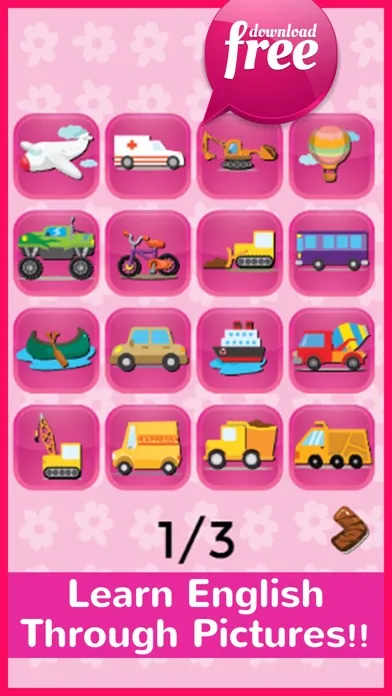 FirstlyBabah ABC Kids First Words Car And Vehicles Screenshots