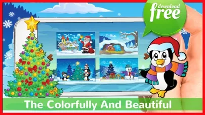 Christmas Time Jigsaw Puzzles Games Free For Kids應用截圖
