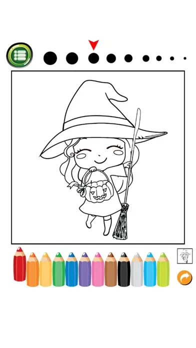 Capturas de tela do Girl Coloring Book Free For Toddler And Kids!
