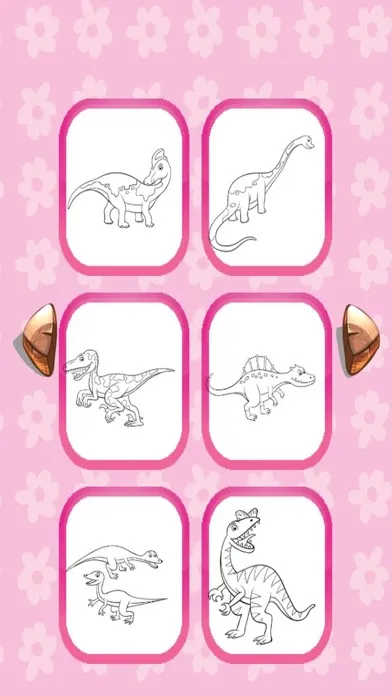 Tangkapan layar Dino Coloring Book : Free For Toddler And Kids!