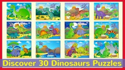 تصاویر Dinosaurs Jigsaw Puzzles Free For Kids & Toddlers!