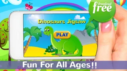تصاویر Dinosaurs Jigsaw Puzzles Free For Kids & Toddlers!