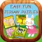 Easy Fun Jigsaw Puzzles! Brain Training Games For Kids And Toddlers Smarter