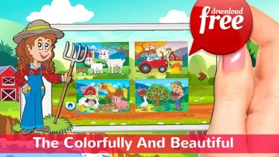 Скриншоты Farm Animals Jigsaw Puzzles Free For Babies & Kids